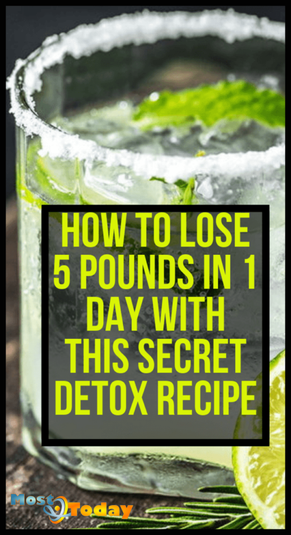 How To Lose 4 Pounds In 1 Day With This Secret Detox Recipe