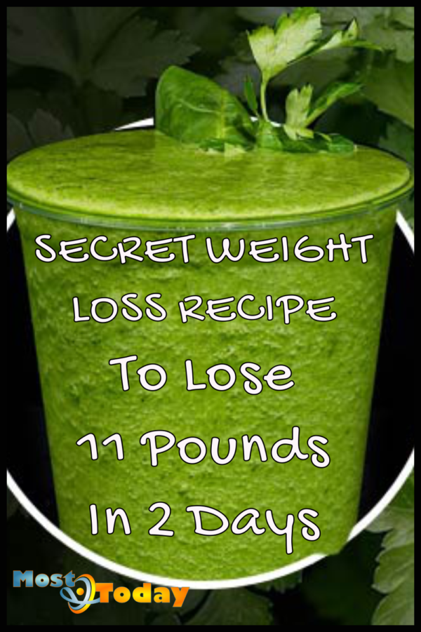 Secret Weight Loss Recipe To Lose 11 Pounds In 2 Days!