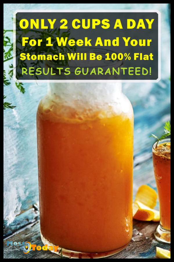 Only 2 Cups A Day For 1 Week And Your Stomach Will Be 100% Flat – Results Guaranteed!